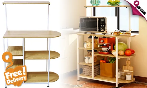 DIY 6-Tier Microwave Shelf - FREE Delivery!